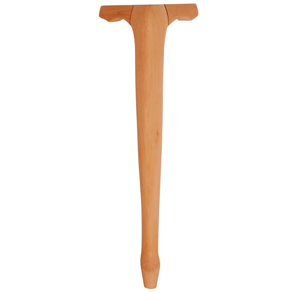 Ahşap Lükens Klasik Kulaklı Ayak | Masa Ayağı 8x8x75cm