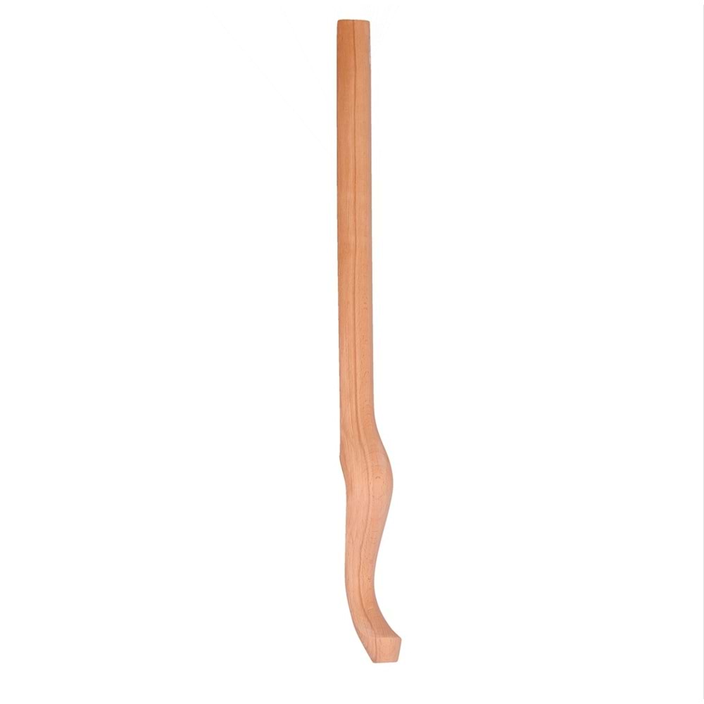 Ahşap Lükens Klasik Uzun Takozlu Ayak 30cm 8x8x90cm