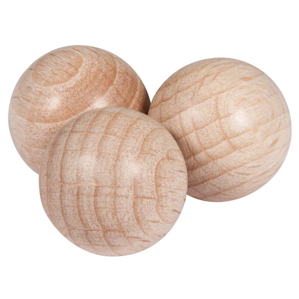 Ahşap Top Ahşap Küre 8cm Çapında | Şişe Kapağı