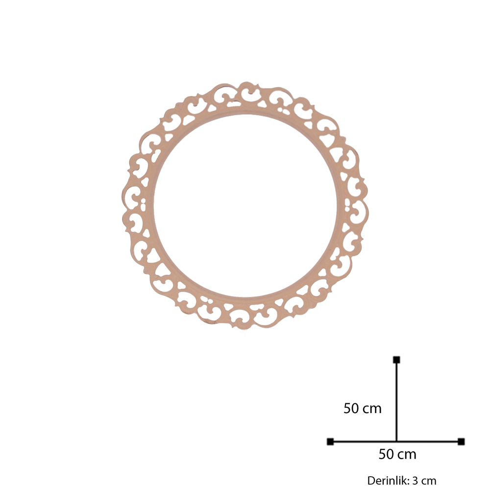 Ayna Çerçevesi Mdf 1003 50çap