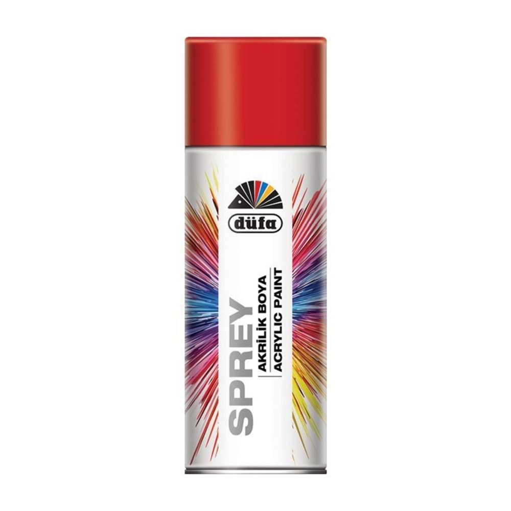 Sprey Boya Akr.Düz Kırmızı 400 Ml
