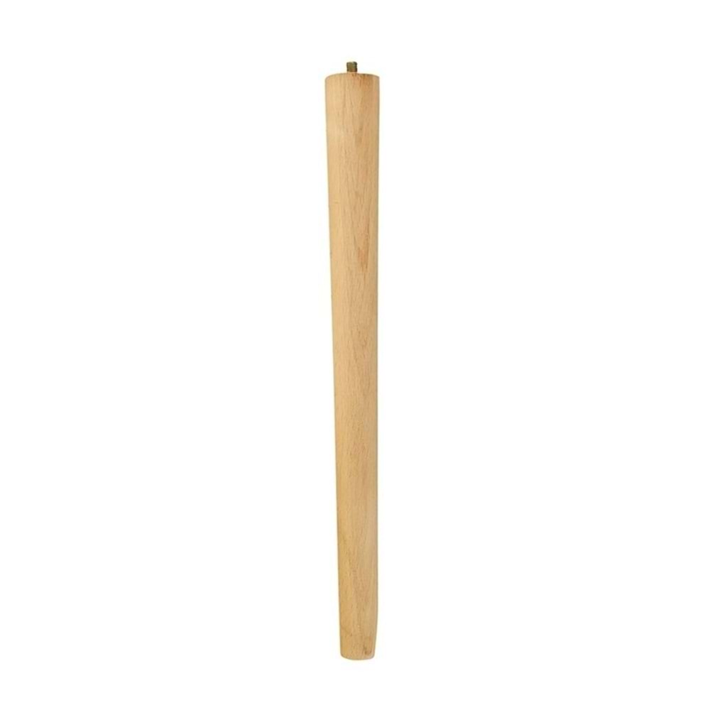 Ahşap Torna Konik Ayak Vidalı 4x4x39cm