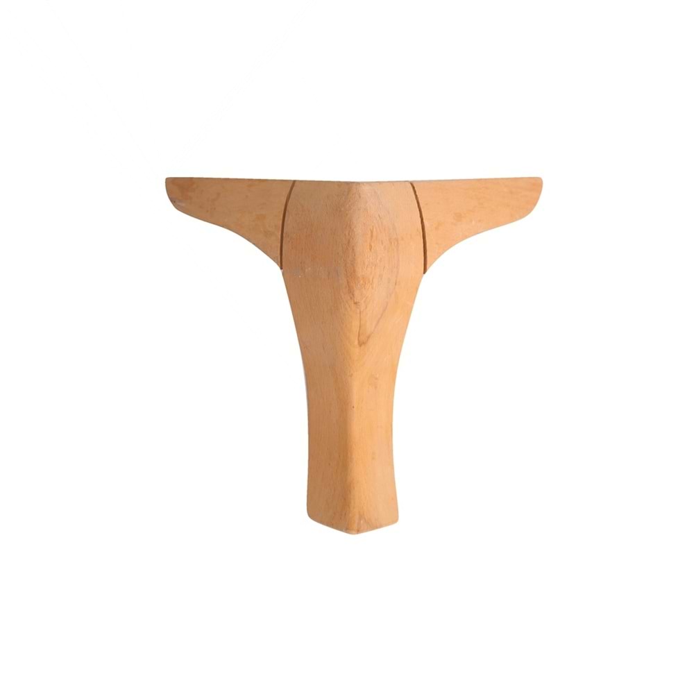 Ahşap Lükens Avangard Kulaklı Ayak 8x8x22cm