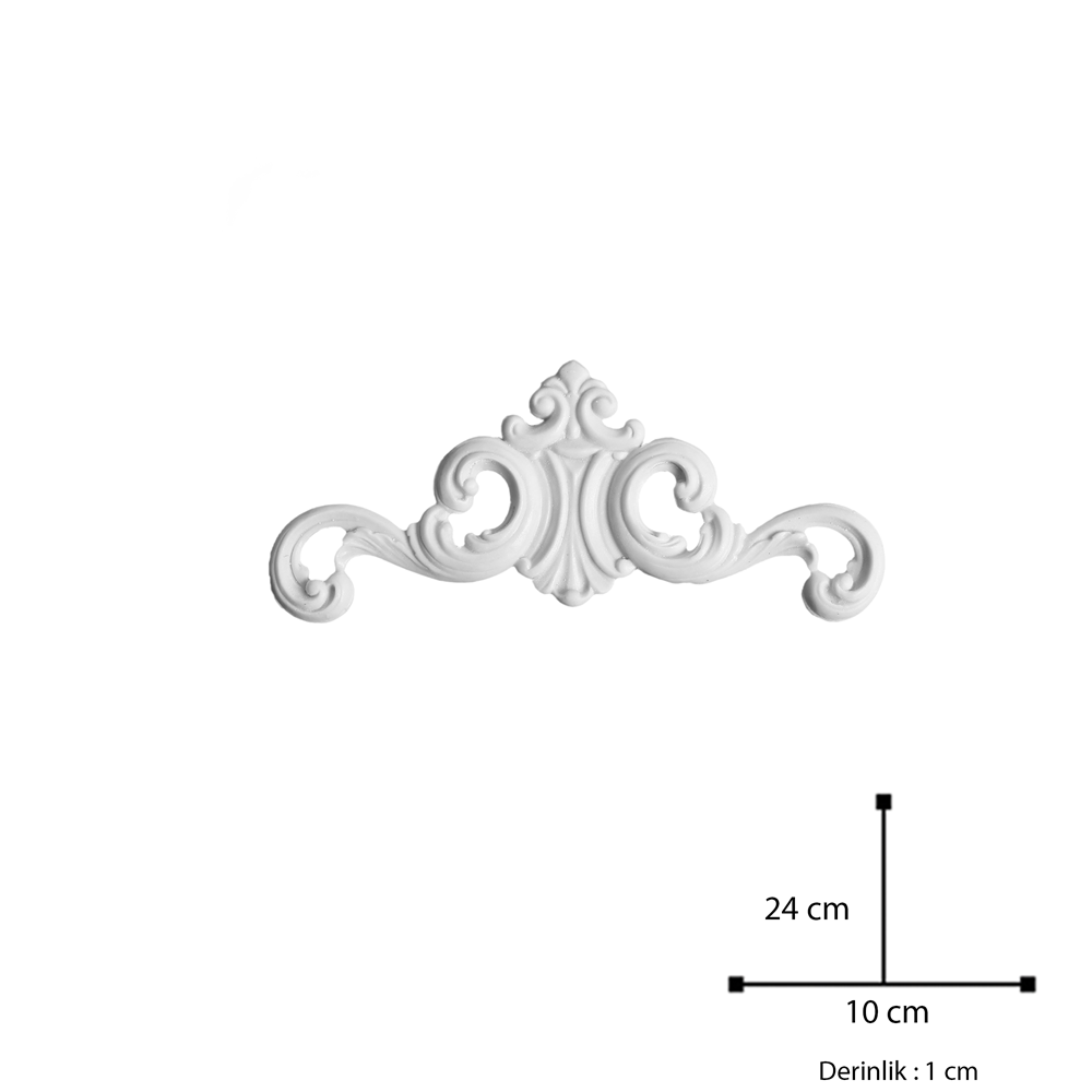 Polyester Döküm Aplik Pel2 24x10cm