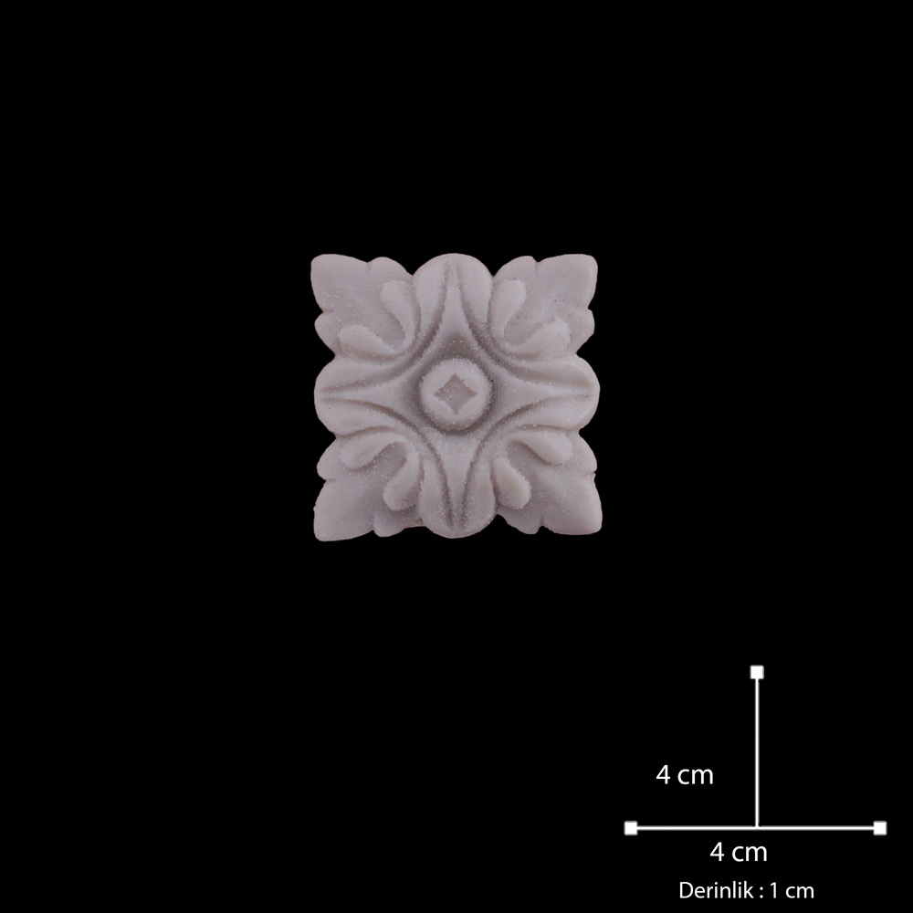 Polyester Döküm Aplik Pel11 4x4cm