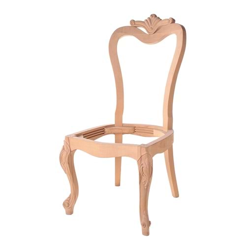Sandalye Ahşap Ham Nüans