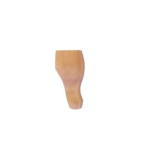Ahşap Lükens Klasik Ayak 8x8x15cm| Komidin Ayağı | Koltuk Ayağı