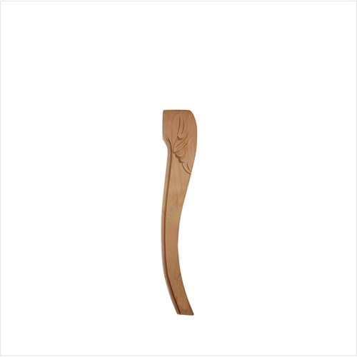 Ahşap Lükens Avangard Oymalı Ayak 8x8x40cm| Masa Ayağı| Benç Ayağı