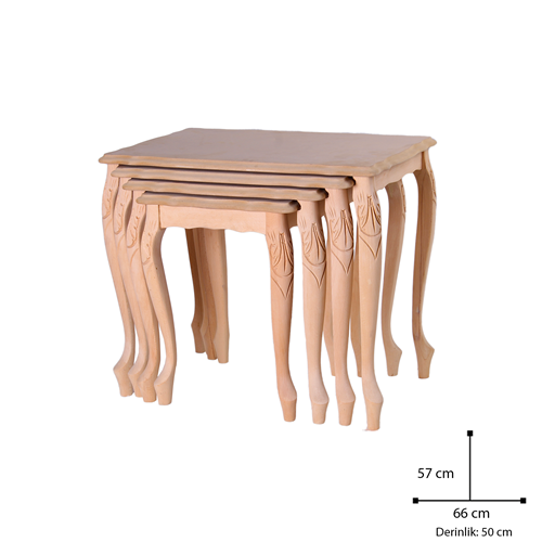 Zigon Sehpa Mdf Sehpa Oymalı