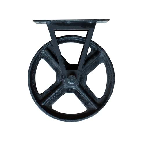 Metal Ayak Tekerlek Demir Döküm 30cm