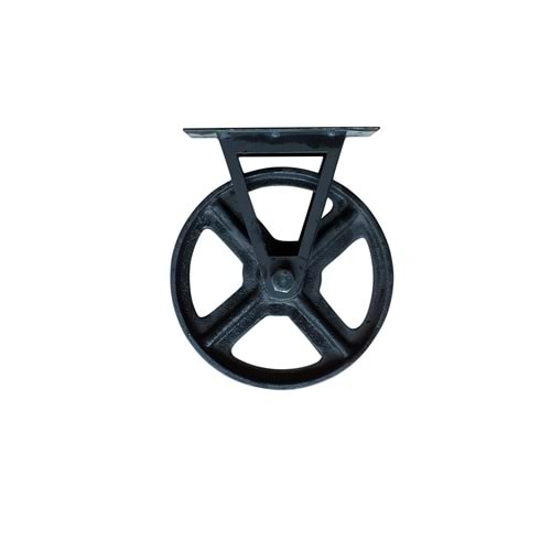 Metal Ayak Tekerlek Demir Döküm 17cm