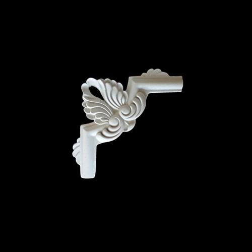 Polyester Döküm Köşe Dm2 14x8cm