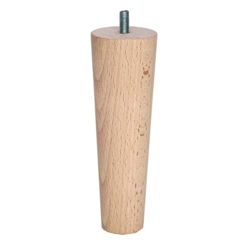 Ahşap Torna Konik Ayak Vidalı 6x6x20cm