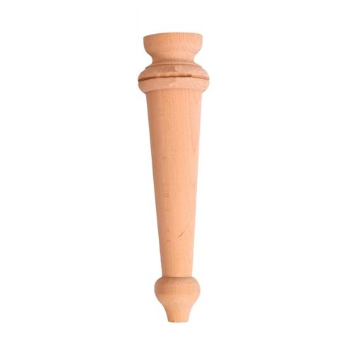 Ahşap Torna Ayak Tn1 8x8x30cm | Komodin Ayağı | Sehpa Ayağı
