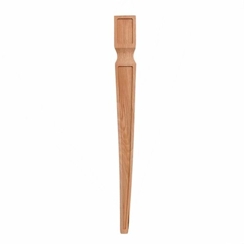 Ahşap Aynalı Ayak 8x8x45cm| Masa Ayağı| Benç Ayağı