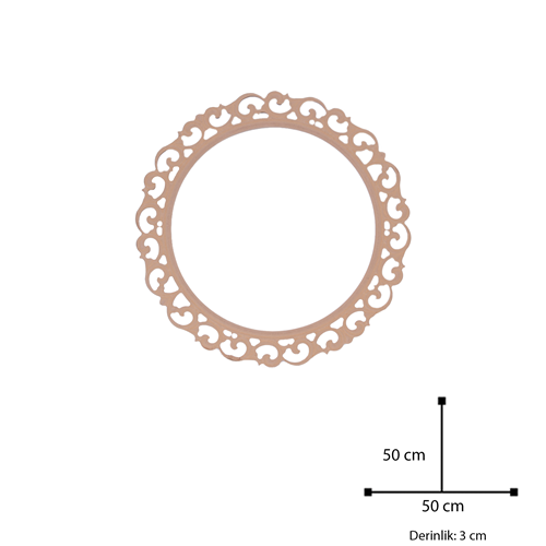 Ayna Çerçevesi Mdf 1003 50çap