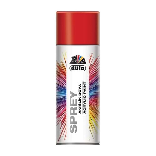 Sprey Boya Akr.Düz Kırmızı 400 Ml