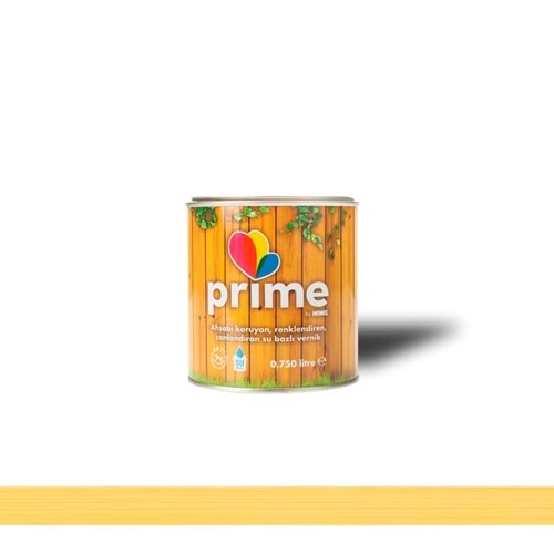 Hemel Prime Su Bazlı Ahşap Vernik - Şeffaf İç-Dış Mekan 0,750 L
